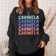 Divertido Regalo Nombre Carmela Personalizado Primer Nombre Camisa de entrenamiento Regalos para ella
