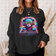 Dj Music Colorful Teddy Bear Sweatshirt Gifts for Her