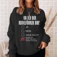 Dog Holder Ob Ich Der Rudelführer Bin I'm The Rudelführer Bin Sweatshirt Geschenke für Sie