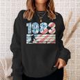 Donna Anno Di Nascita 1983 Edizione Limitata 80S Stile Sci Compleanno Con Collo A Felpa Regalos para ella