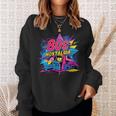 Donna Grafico Retrò Anni '80 Nostalgico E Divertente Degli Con Collo A Felpa Regalos para ella