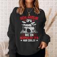 Drum Kit Grandpa Drummer Rock Music Sweatshirt Geschenke für Sie