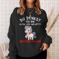 Du Denkst Ich Bin Klein Lieb Und Nett Bad Error Sweatshirt Geschenke für Sie