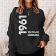 Edizione Limitata 1961 63 Anni Compleanno Uomo Donna 1961 Felpa Regalos para ella