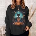 Egiziano Cat Goddess Bastet Anime Graphic Fashion Felpa Regalos para ella