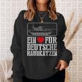 Ein Herz Für Deutsche Rraukwaren Tank Driver Military Sweatshirt Geschenke für Sie