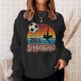 Einschulung Schulkind 2024 School Cone Boy Footballintage Sweatshirt Geschenke für Sie