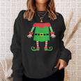 Elf Kostüm Wichtel Weihnachtself Lustige Weihnachten Sweatshirt Geschenke für Sie