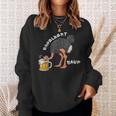 Engelbert Sauf Work Wear Ostrich Drinking Humour Sweatshirt Geschenke für Sie