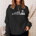 Evolution Poker Humour Joueur De Poker Homme Drole Sweater e Cadeaux pour elle