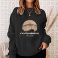 Fichtelgebirge Heimat Schneeberg Ochsenkopf Kösseine Sweatshirt Geschenke für Sie