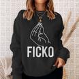 Ficko Hand Sign Italian Gesture Sweatshirt Geschenke für Sie