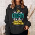 Fier Cousin D'un Adolescent Officiel Famille D'anniversaire Sweater e Cadeaux pour elle