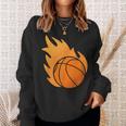 Fire Basketball Sweatshirt Geschenke für Sie