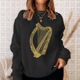 Flag Of Ireland Harp Flag Irish Harp Symbol Sweatshirt Geschenke für Sie