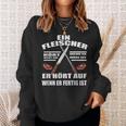 Fleischer Fleischerei Butcher Meister Sweatshirt Geschenke für Sie