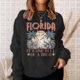 Florida It's One Hell Of A Drug Flamigo Sweatshirt Gifts for Her