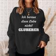 Football Nürnberg Ich Bereue Diese Liebe Nicht Cluberer Fans Red Sweatshirt Geschenke für Sie