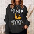 Forklift Driver Forklift Truck Warehouse Sweatshirt Geschenke für Sie