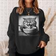 Cat Ramen Fiesta Kitten Anime Ramen Cat Enthusiast Sweatshirt Geschenke für Sie