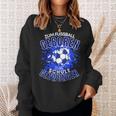 Football Zuf Fußball Geboren Zum School Gezween Sweatshirt Geschenke für Sie