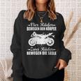 Motorcycle Biker Saying Zwei Räder Bewegen Die Seele Sweatshirt Geschenke für Sie