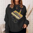 Nerd Retro Cassette Pencil Computer Old School Sweatshirt Geschenke für Sie