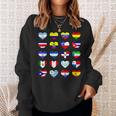 Hispanic Heritage Month Spanish Speaking Countries Sweatshirt Gifts for Her