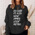 Quote Ironie Nicht Leicht Mir Mir Selber Sweatshirt Geschenke für Sie