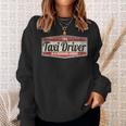 Sayingintage Taxi Driver Sweatshirt Geschenke für Sie