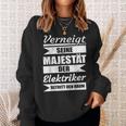 Sayings Seeine Majestät Der Elektrokerker Sweatshirt Geschenke für Sie