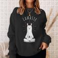 Yoga Namaste Lamaste Sweatshirt Geschenke für Sie