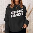 Game Over Ideo GameGame Over Sweatshirt Geschenke für Sie