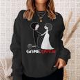 Game Over Wedding Groom Jga Sweatshirt Geschenke für Sie