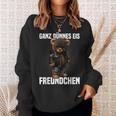 Ganz Dünnes Eis Freundchen Teddy Bear Annoyed Slogan Sweatshirt Geschenke für Sie