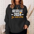 Geselle 2024 Ich Habe Fertig Gesellenprüfung Sweatshirt Geschenke für Sie