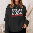 Gesellen Abschlussprüfung Bestanden Gesellenprüfung Geselle Sweatshirt Geschenke für Sie