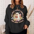 The Only Ghost I Know Is The Holy Ghost Halloween Sweatshirt Gifts for Her