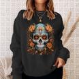 Giorno Dei Morti I Sugar Skull I Dia De Los Muertos Felpa Regalos para ella