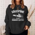 Glitter Chainsaw Lumberjack With Sägespäne Sind Männer Sweatshirt Geschenke für Sie