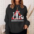 Groomsmen Stag Night Sweatshirt Geschenke für Sie