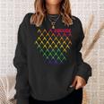 Gude Abbelwoiglas Bembel Pattern Hessen Äppler Lgbt Pride Sweatshirt Geschenke für Sie