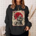 Guerriero Samurai Giapponese Codice Bushido Spadaccinointage Felpa Regalos para ella
