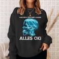 Hab Mich Röntgen Lassen Alles Ok X-Ray Bird Sweatshirt Geschenke für Sie