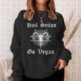 Hail Seitan Goegan Divertente Gioco Di Paroleegetariano Felpa Regalos para ella