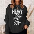 Heavy Duty Lift Heavy Get Big Weightlifting Love Gym Fitness Felpa Regalos para ella