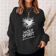 Holy Spirit Dove Sweatshirt Gifts for Her