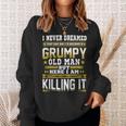 Hombre Grumpy Old Man Grumpy Old Men Camisa de entrenamiento Regalos para ella