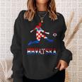 Hrvatska Croatia Croatia Football Team Croatia Croatia Football Sweatshirt Geschenke für Sie