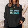 Ibiza Espana Beach Palm Tree Party Destination Regalo Felpa Regalos para ella
